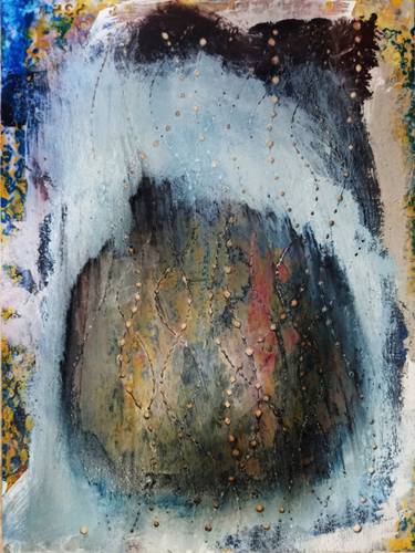 Original Abstract Expressionism Still Life Digital by Iryna Calinicenco
