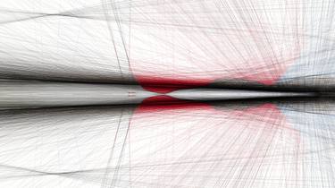 Original Abstract Expressionism Geometric Digital by Iryna Calinicenco
