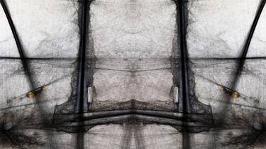 Original Abstract Expressionism Geometric Digital by Iryna Calinicenco