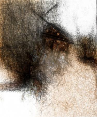 Original Abstract Landscape Digital by Iryna Calinicenco