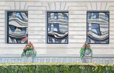 Original Realism Architecture Paintings by Greg Morrissey