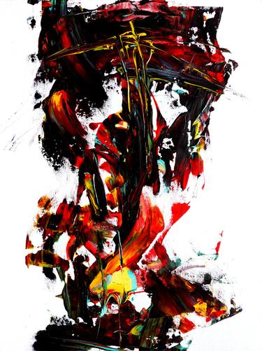 Original Abstract Expressionism Abstract Paintings by Newel Hunter