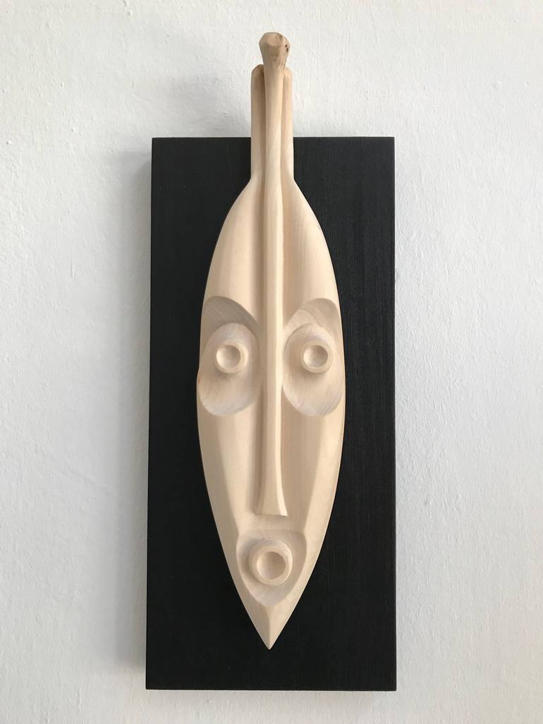 Original Abstract World Culture Sculpture by Sheraya Berlin