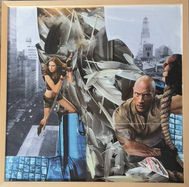 Original Conceptual Cinema Collage by Muriel Deumie