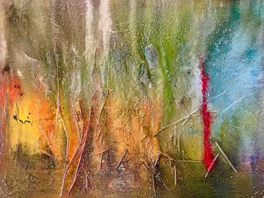Original Abstract Expressionism Abstract Painting by Raphael D