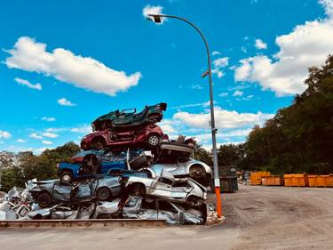 Original Abstract Expressionism Car Photography by Raphael D
