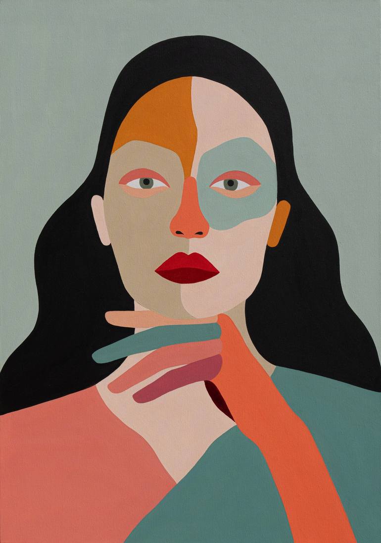 Original Contemporary Women Paintings by Kate Matsevych