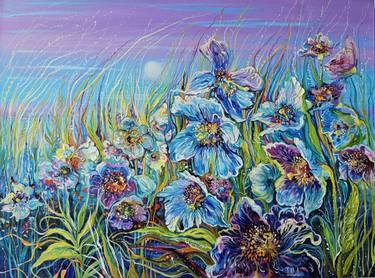 Original Contemporary Landscape Painting by Lada Stukan