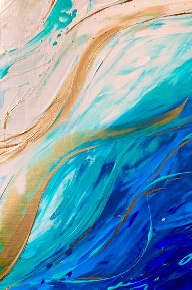 Original Impressionism Abstract Printmaking by Marina Skromova