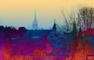Original Modern Landscape Digital by Karen Platt