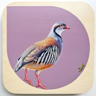 Original Realism Animal Mixed Media by Marie Lavallee