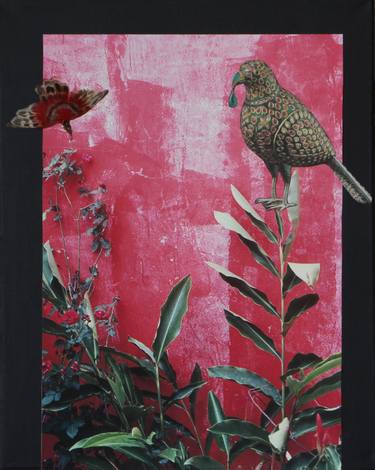 Original Conceptual Fantasy Collage by Linda Joyce Ott