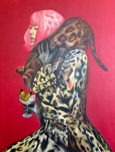 Original Contemporary Women Painting by Jalina Nikityuk