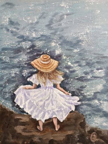 Original Classicism Children Painting by Iryna Oliinyk