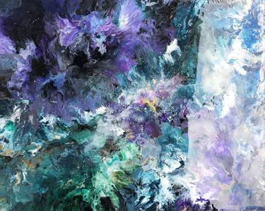 Original Abstract Painting by Camilla Debora Hus