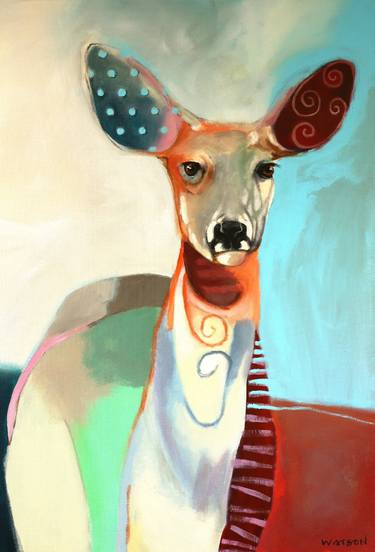 Original Abstract Painting by Carey Watson