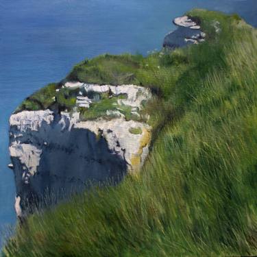 Original Figurative Seascape Painting by BenoîT Moreau