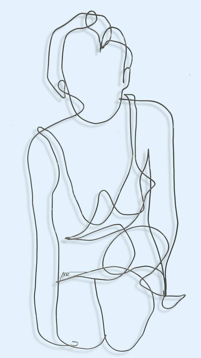 Original Figurative People Sculpture by Bart Soutendijk