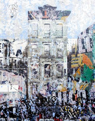 Original Street Art Architecture Mixed Media by Tomasz Brynowski