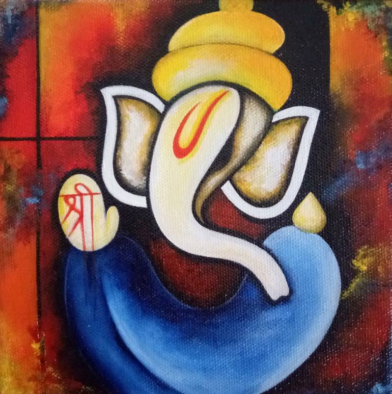 Original Fine Art Religious Paintings by Nidhi Agarwal