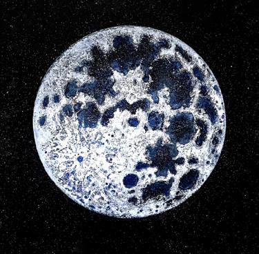 Original Modern Outer Space Painting by Soul Sisters Studio