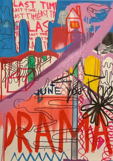 Original Abstract Painting by Maria Solopova