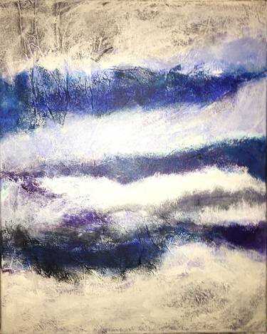 Original Abstract Seascape Paintings by Marian Yap