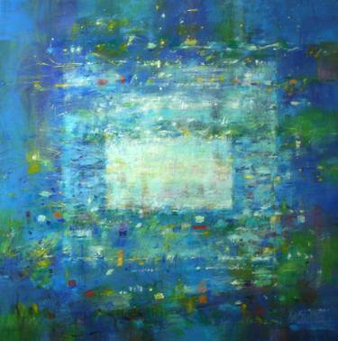Original Contemporary Abstract Painting by Monica Shelton