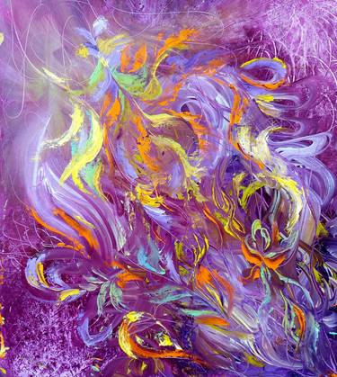 Print of Abstract Expressionism Abstract Paintings by Margo Tartart