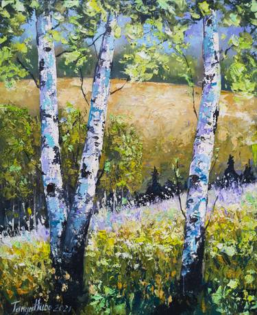Print of Dada Tree Paintings by Tatjana Obuhova