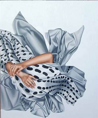 Print of Conceptual Women Paintings by Kalsoom Iftikhar
