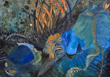 Print of Conceptual Classical mythology Paintings by Palina Kazlova