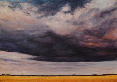 Original Impressionism Landscape Painting by Edyta Galan