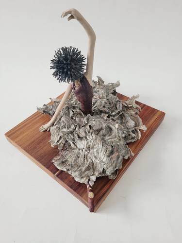 Original Contemporary Performing Arts Sculpture by Sandra Veillette