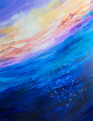 Original Contemporary Abstract Painting by Sarah Schneider