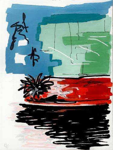 Original Abstract Expressionism Abstract Painting by Brian Utsler