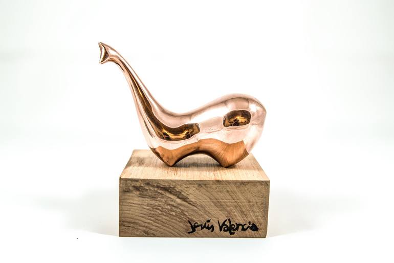 Original Abstract Animal Sculpture by Jesus Valencia