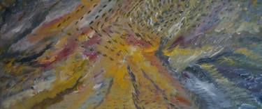 Original Impressionism Abstract Painting by Lee Rubenstein