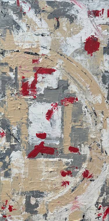 Original Abstract Expressionism Abstract Painting by Carly Gardne