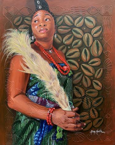 Original Conceptual Women Paintings by Sanya Gbemileke