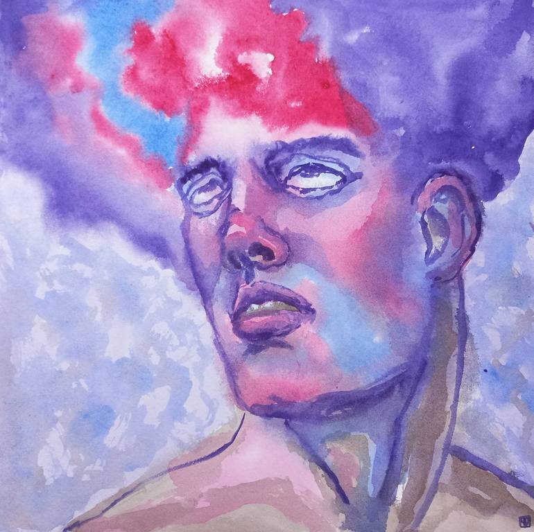 洋書 Portrait Painting in Watercolor by Charl Portrait Painting in Watercolor: Reid, Charles