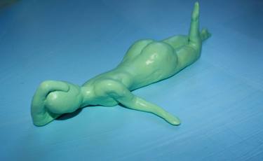 Original Figurative Women Sculpture by Irinna Stefanidou