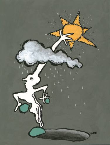 Original Conceptual Humor Drawings by Yaro Art