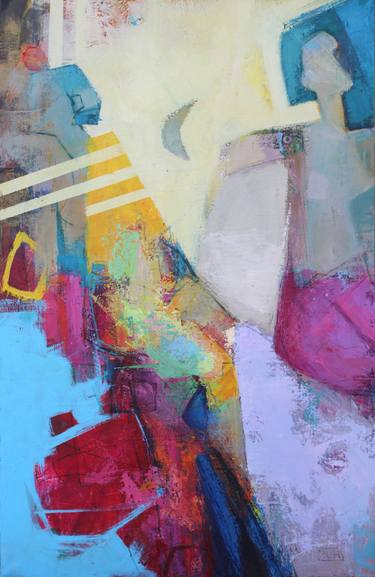 Original Abstract Expressionism Abstract Paintings by Ruhulla Hasanzade