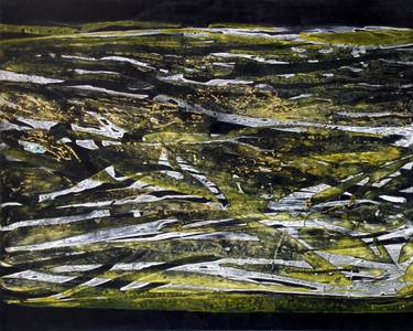 Original Abstract Mortality Paintings by Claudio Boczon