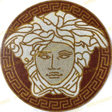 Original Dada Classical Mythology Installation by Royale Mosaics