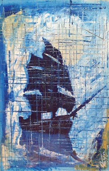 Original Abstract Painting by Mirko Gajic