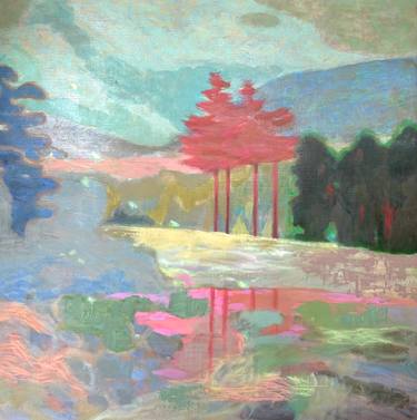 Original Expressionism Landscape Painting by Kimberley Day