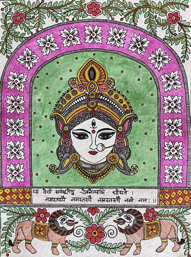 Original Art Deco Classical mythology Paintings by Indu Prasad