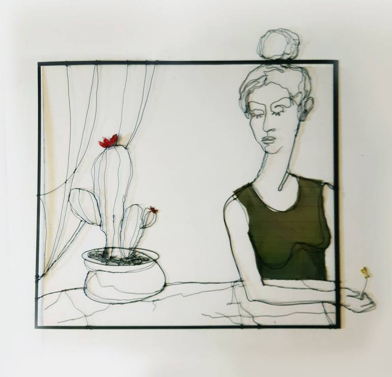 Original Figurative Women Sculpture by Lena Tsirulnik